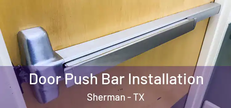 Door Push Bar Installation Sherman - TX