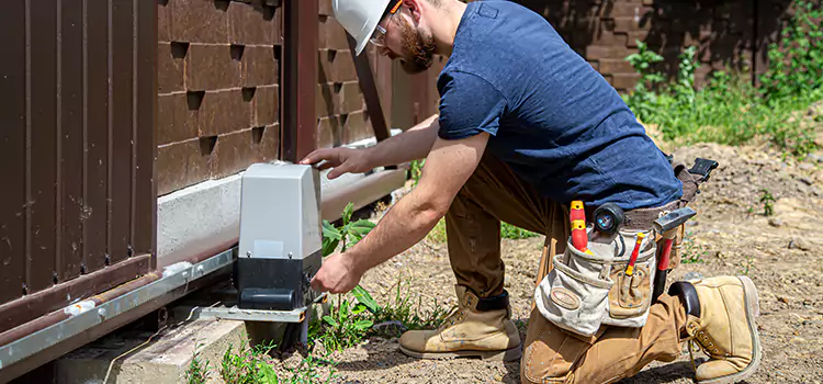 Electric Driveway Gate Installation Sherman