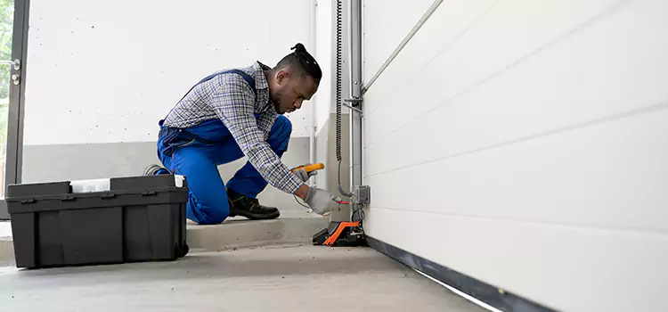 Fix Garage Door Sensor Wires Sherman