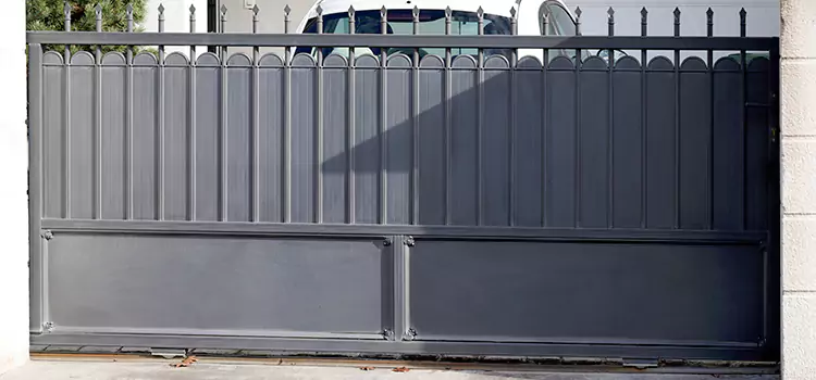 Metal Driveway Gate Installation Sherman