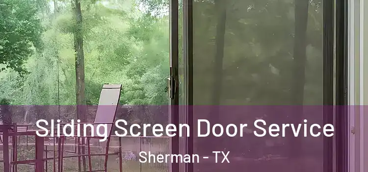 Sliding Screen Door Service Sherman - TX